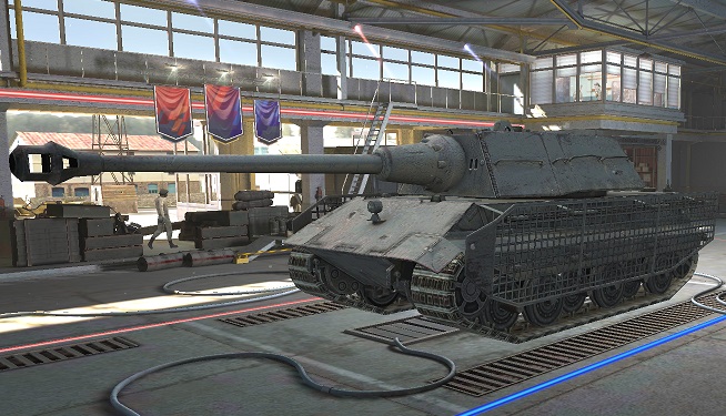 World of tanks blitz e75 ts обзор